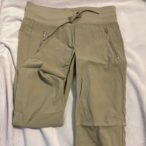 New, Never been worn khaki Athleta joggers